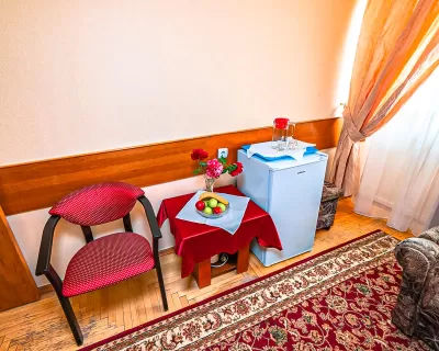 Номер «Стандарт» 1-местный 1-комнатный в Центральном Военном Санатории в г. Пятигорске - фотография